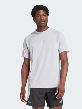 adidas adidas Koszulka techniczna Tech Apparel CLIMACOOL Tee Szary Regular Fit