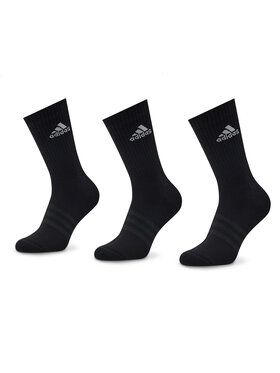 adidas adidas Unisex ilgų kojinių komplektas (3 poros) Cushioned Crew IC1310 Juoda