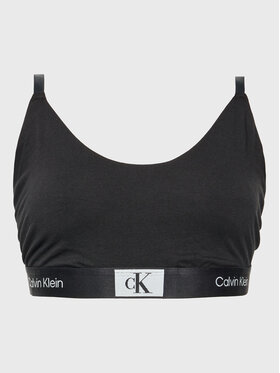 Calvin Klein Underwear Calvin Klein Underwear Biustonosz top Unlined 000QF7225E Czarny