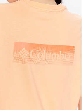 Columbia T-shirt North Cascades™ 1992085 Narančasta Relaxed Fit