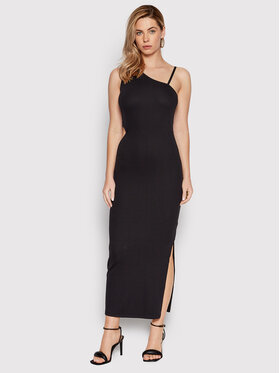 Calvin Klein Calvin Klein Φόρεμα καθημερινό Reveal K20K203847 Μαύρο Slim Fit
