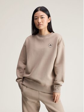 adidas by Stella McCartney adidas by Stella McCartney Bluza by Stella McCartney Beżowy Loose Fit