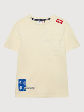Fila Fila T-shirt Treffurt FAT0037 Žuta Regular Fit