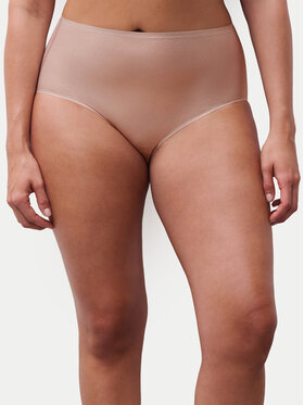 Chantelle Chantelle Kõrge värvliga klassikalised aluspüksid Soft Stretch C11DC7 Beež