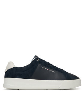 Tommy Hilfiger Tommy Hilfiger Sneakersy Th Court Mix FM0FM05634 Tmavomodrá