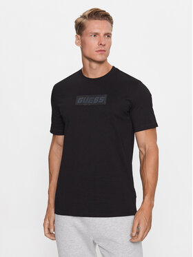 Guess Guess T-Shirt Calvin Z3YI18 I3Z14 Czarny Regular Fit