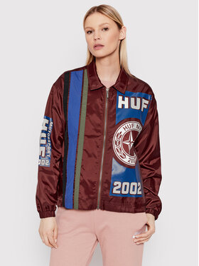 HUF HUF Prijelazna jakna Class Race WJK0020 Smeđa Regular Fit