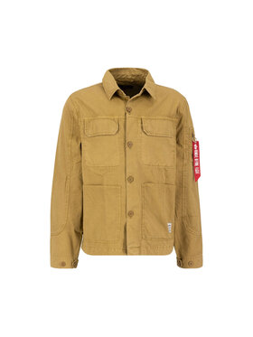 Alpha Industries Alpha Industries Koszula 146110 Brązowy Regular Fit