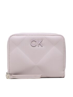 Calvin Klein Calvin Klein Kleine Damen Geldbörse Re-Lock Quilt Za Wallet Md K60K610785 Violett