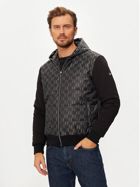 KARL LAGERFELD KARL LAGERFELD Átmeneti kabát 505061 544529 Fekete Regular Fit