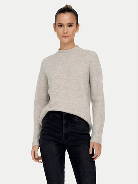 ONLY ONLY Πουλόβερ Camilla 15277080 Μπεζ Regular Fit