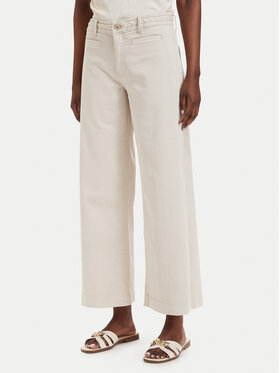 Guess Guess Jeans hlače W6GB15 W1886 Bež Wide Leg