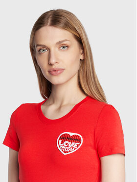 LOVE MOSCHINO T-shirt W4H1980E 1951 Crvena Slim Fit