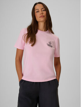 4F 4F T-Shirt OCEANS KEEPERS Różowy jasny Relaxed Fit