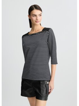 Liu Jo Liu Jo T-shirt WA5227J490903156 Nero Regular Fit