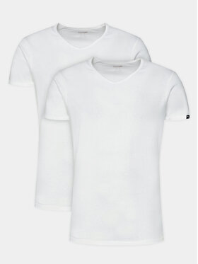 Puma Puma 2er-Set T-Shirts Basic 935017 Weiß Regular Fit