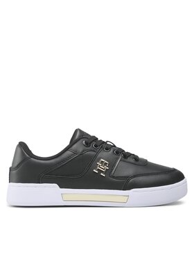 Tommy Hilfiger Tommy Hilfiger Sneakersy Th Prep Court Sneaker FW0FW06859 Čierna