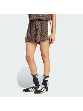 adidas adidas Szorty sportowe Satin KA2673 Brązowy