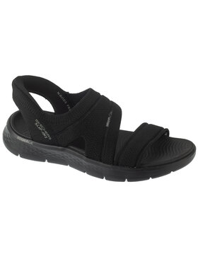 Skechers Skechers Sandały Skechers Slip-Ins: Go Walk Flex Sandal - Enticing Czarny