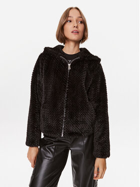 Guess Guess Шуба W3BL50 WFSD0 Чорний Regular Fit