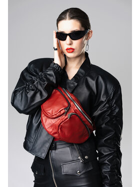 Mimika Mimika Nerka Bumbag ^4 Vintage Wine Bordowy