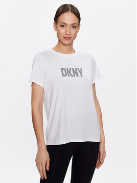 DKNY Sport DKNY Sport Тишърт DP2T6749 Бял Classic Fit