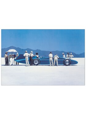 Artopweb Artopweb Dekoracja ścienna Bluebird At Bonneville Kolorowy