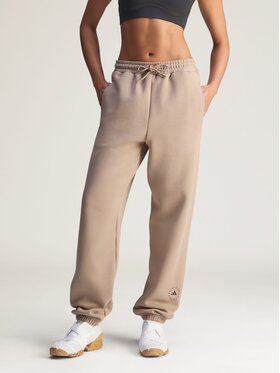 adidas by Stella McCartney adidas by Stella McCartney Spodnie dresowe 136333 Brązowy Loose Fit