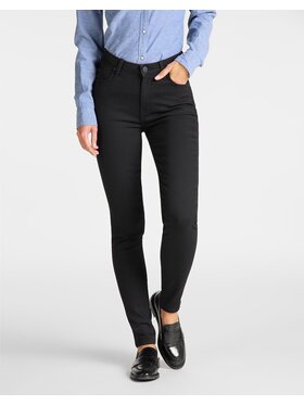 Lee Lee Jeansy Scarlett High Black Rinse Czarny Skinny Fit