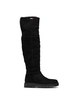 Tommy Jeans Tommy Jeans Mušketierky Warmlined Long Boot EN0EN01994 Čierna