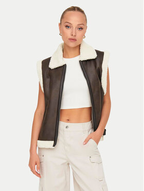 ONLY ONLY Ujjatlan Betty 15322433 Barna Regular Fit