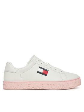Tommy Jeans Tommy Jeans Сникърси Tjw Logo Outsole Sneaker Ess EN0EN02703 Бял