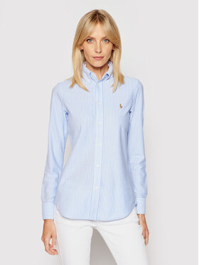 Polo Ralph Lauren Polo Ralph Lauren Риза Oxford 211664416 Син Slim Fit