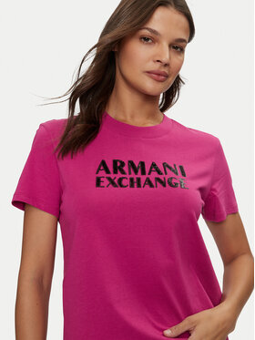 Armani Exchange T-shirt XW000060 AF10354 UA256 Ružičasta Regular Fit