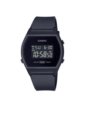 Casio Casio Ρολόι Vintage Digital LW-204-1BEF Μαύρο