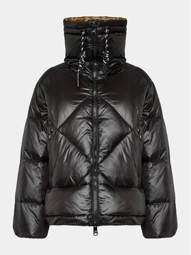 Deha Deha Пухено яке D93581 Черен Regular Fit