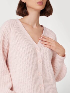 Guess Guess Sweter 170577 Różowy Classic Fit