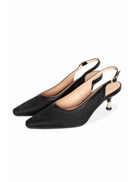 Magda Matyja Magda Matyja Półbuty Lexy Heels Black Czarny