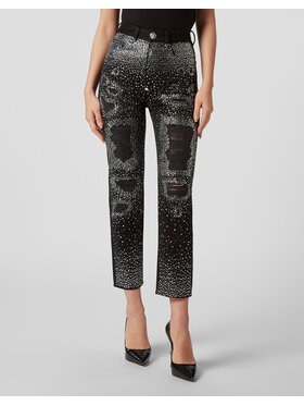 PHILIPP PLEIN PHILIPP PLEIN Jeansy 9057 Czarny Boyfriend Fit