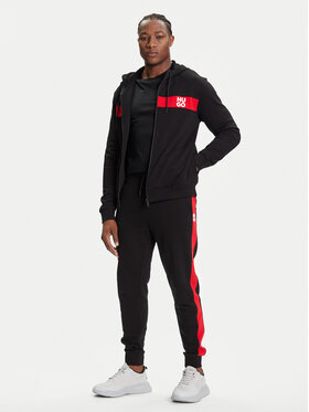 HUGO HUGO Dres DapieDoaky 50485042 Czarny Regular Fit