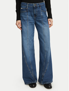 Guess Guess Jeansy W6BA26 D2332 Niebieski Wide Leg