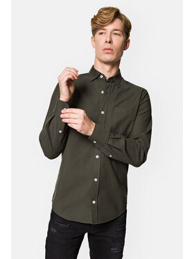 Lancerto Lancerto Koszula Sewilla KO073123000016 Zielony Slim Fit