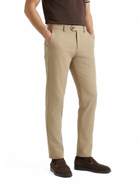 Pako Lorente Pako Lorente Chinosy P26WB-WX-002 Beżowy Slim Fit