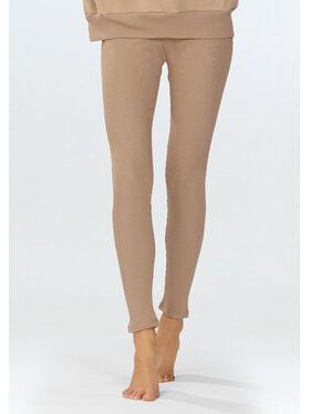 DKaren Sport DKaren Sport Legginsy Oseye Beżowy Classic Fit