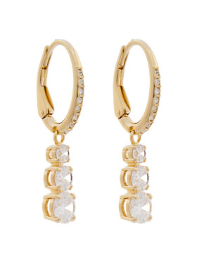 Swarovski Swarovski Ausskari kreole Stilla Attract 5723300 Zelta