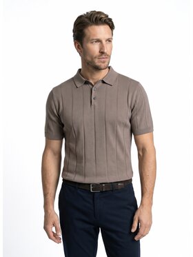 Pako Lorente Pako Lorente Polo P26WF-TX-005 Szary Oversize