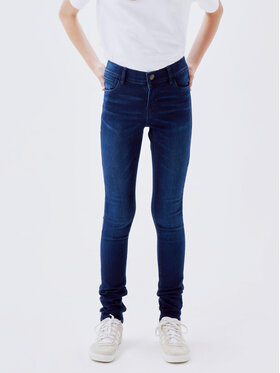 NAME IT NAME IT Blugi Polly 13210232 Bleumarin Skinny Fit