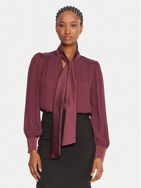 Rinascimento Rinascimento Košeľa CFC0126204003 Bordová Regular Fit