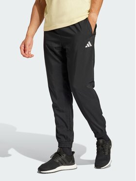 adidas adidas Spodnie materiałowe 140771 Czarny Regular Fit