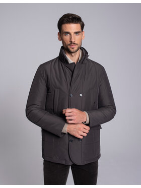 Borgio Borgio Kurtka zimowa gravina Brązowy Slim Fit